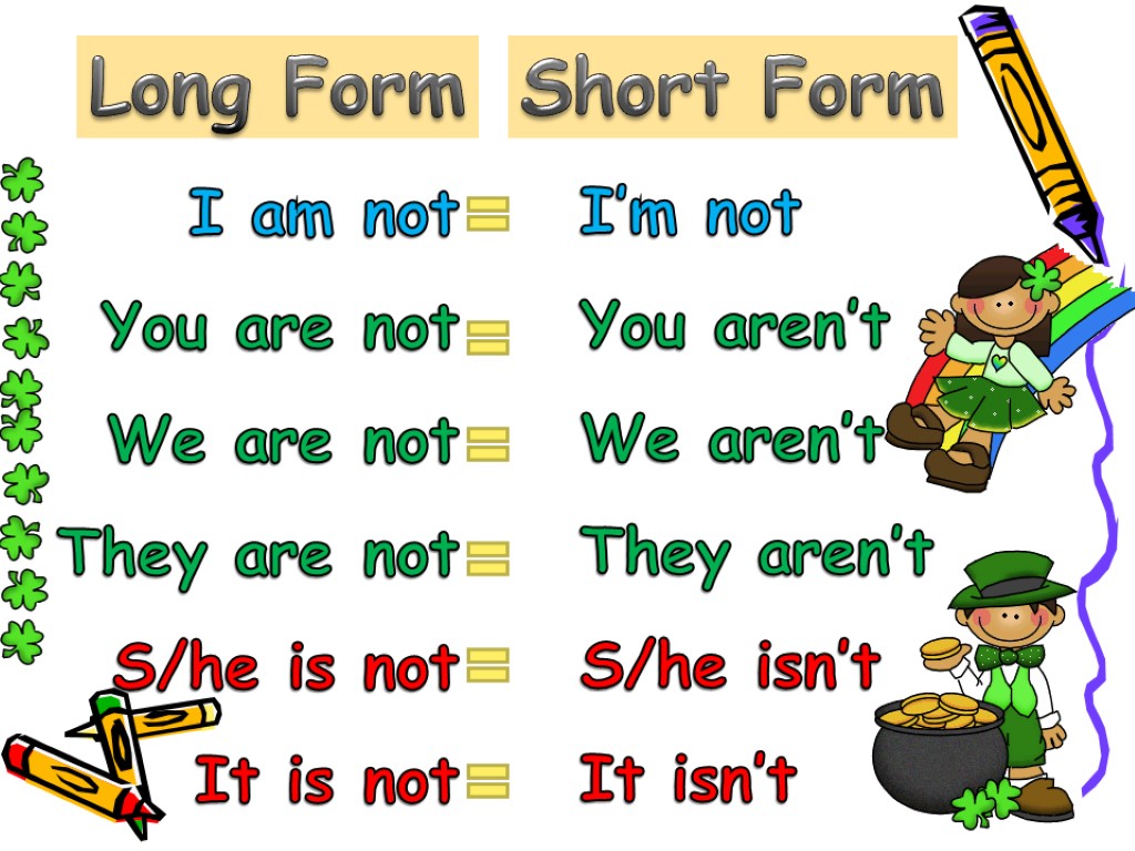 Long Form I am not You are not We are not They are not